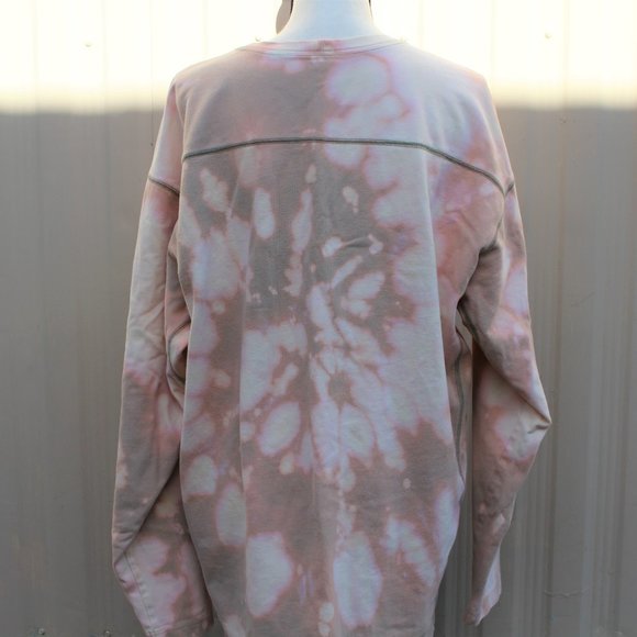 Bleach Dyed Columbia Long Sleeve Shirt - Picture 8 of 8